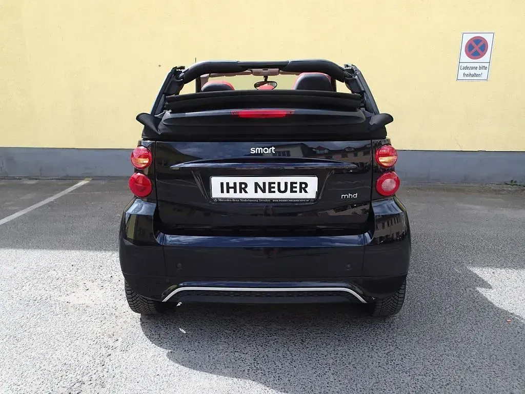 Usata Smart ForTwo Cabrio Passion 71 CV (52 kW) 2015 Nero Cabrio