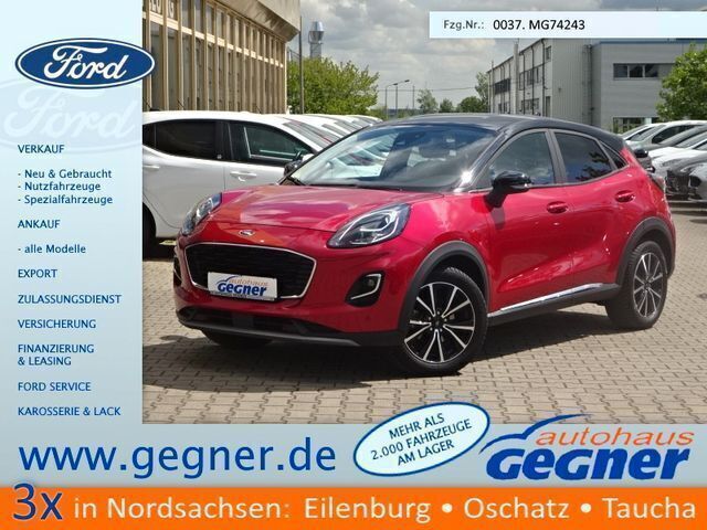 Rot Gebraucht 2022 Ford Puma Titanium X Limousine | 19.340 € (Guter Preis) - Bild 1/4