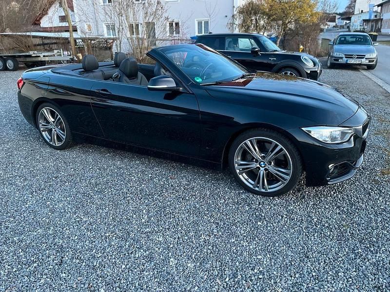 Gebraucht BMW 435 Sport Line 313 PS (230 kW) 2016 Schwarz Cabrio