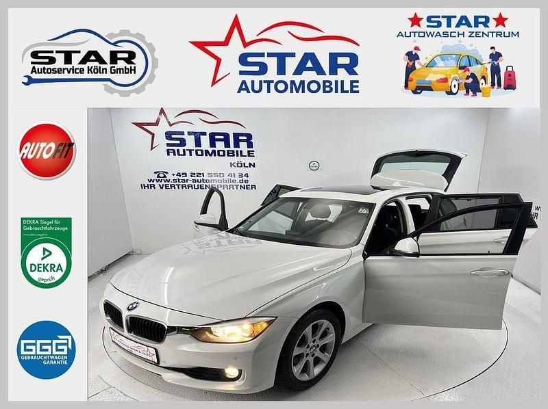 Weiß Gebraucht 2013 BMW 320 Sport Line Kombi | 7.990 € (Superpreis) - Bild 1/4