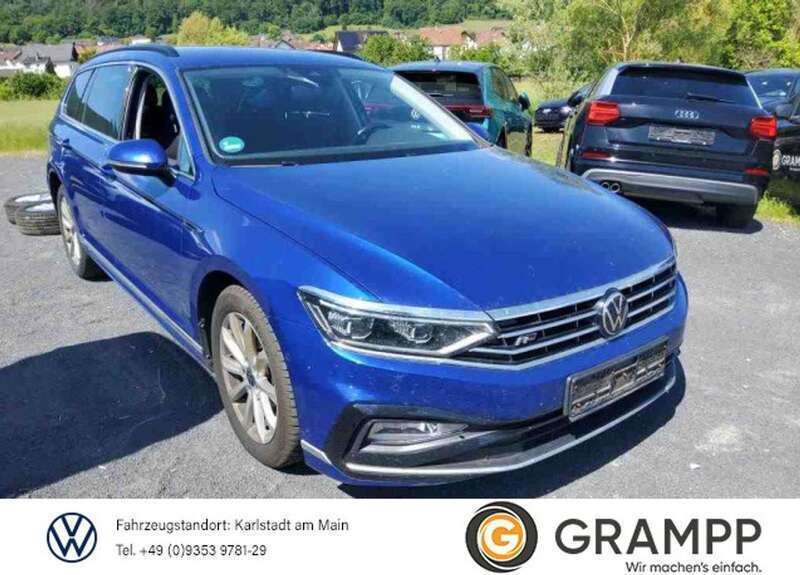 Blau Gebraucht 2022 VW Passat Business Kombi | 29.840 € (Teuer) - Bild 1/3