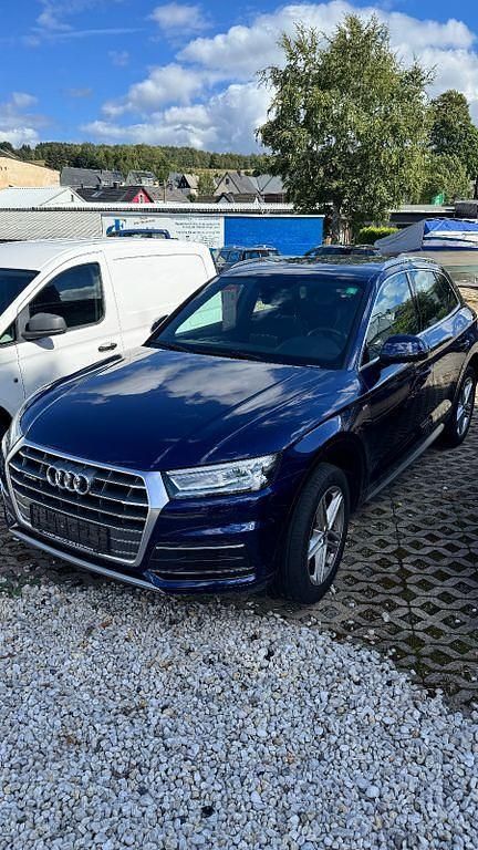 Blau Gebraucht 2017 Audi Q5 S-Line SUV | 23.490 € (Guter Preis) - Bild 1/4