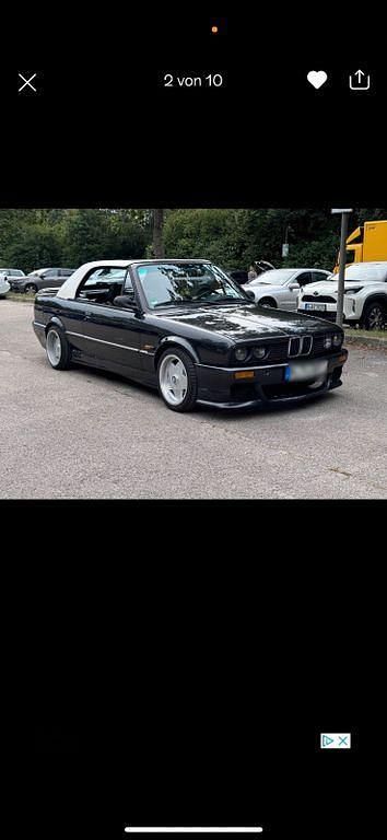 Gebraucht BMW 320 Cabriolet Performance 129 PS (94 kW) 1991 Schwarz Cabrio