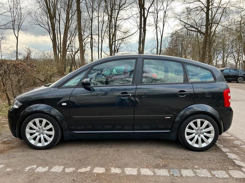 Schwarz Gebraucht 2003 Audi A2 S-Line Kleinwagen | 4.200 € (Fairer Preis) - Bild 1/4