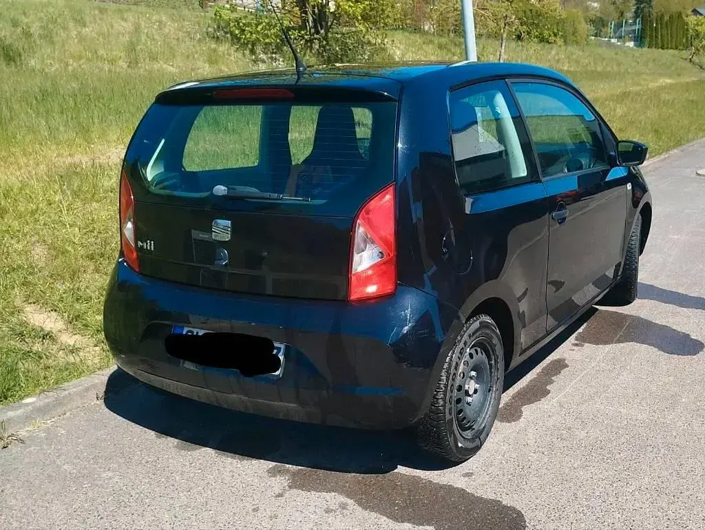 Używany Seat Mii Reference 60 KM (44 kW) 2012 Czarny Hatchback