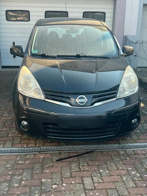 Gebraucht Nissan Note 87 PS (63 kW) 2010 Schwarz Kleinwagen