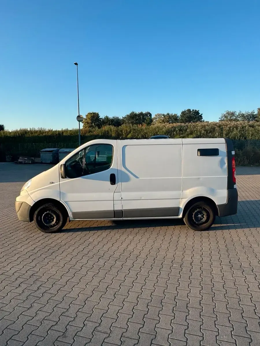 Gebraucht Renault Traffic 114 PS (83 kW) 2014 Weiß Van / Kleinbus