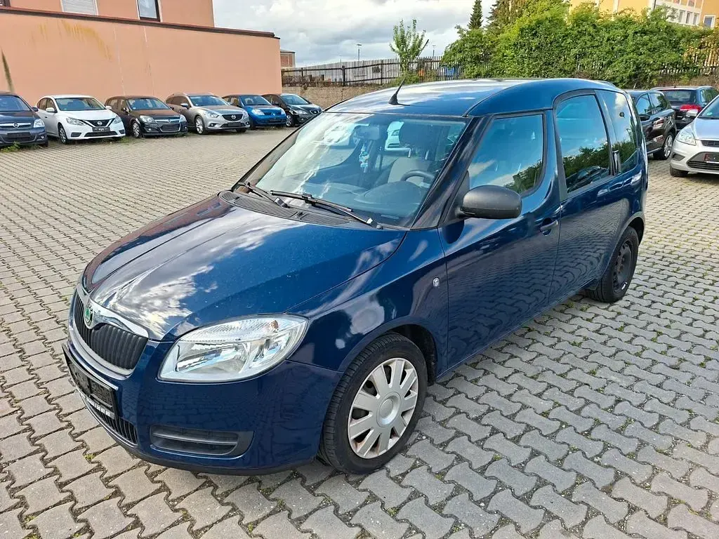 Gebraucht Skoda Roomster 86 PS (63 kW) 2010 Blau Van / Kleinbus