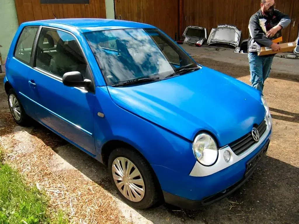 Gebraucht VW Lupo 50 PS (36 kW) 1999 Blau Kleinwagen