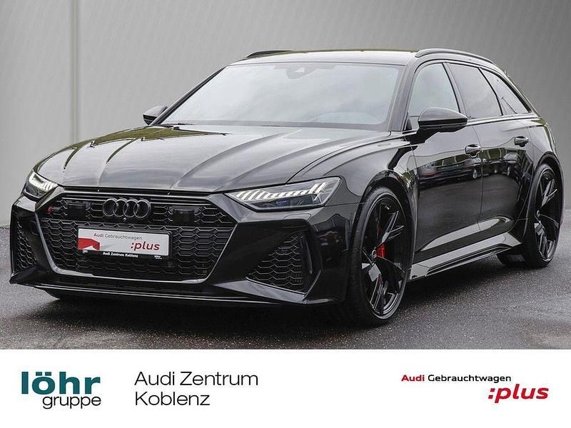 Mythosschwarz metallic Gebraucht 2022 Audi RS6 Ambiente Kombi | 97.980 € (Guter Preis) - Bild 1/4