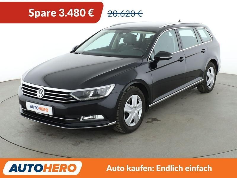 Gebraucht VW Passat Highline 150 PS (110 kW) 2019 Schwarz Kombi