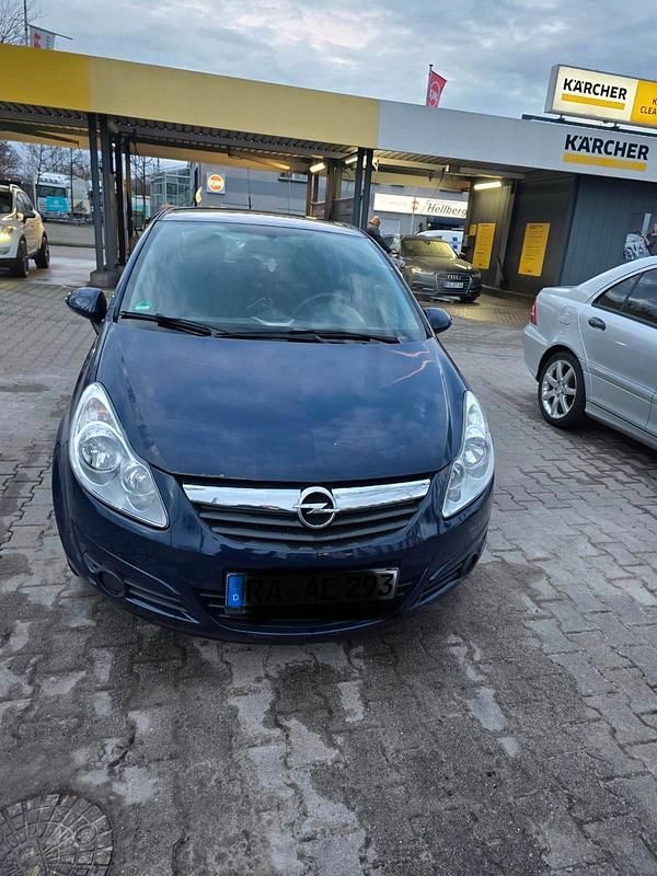 Gebraucht Opel Corsa 80 PS (58 kW) 2009 Blau Kleinwagen