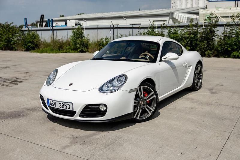 Weiß Gebraucht 2012 Porsche Cayman Coupé | 26.987 € (Guter Preis) - Bild 1/4