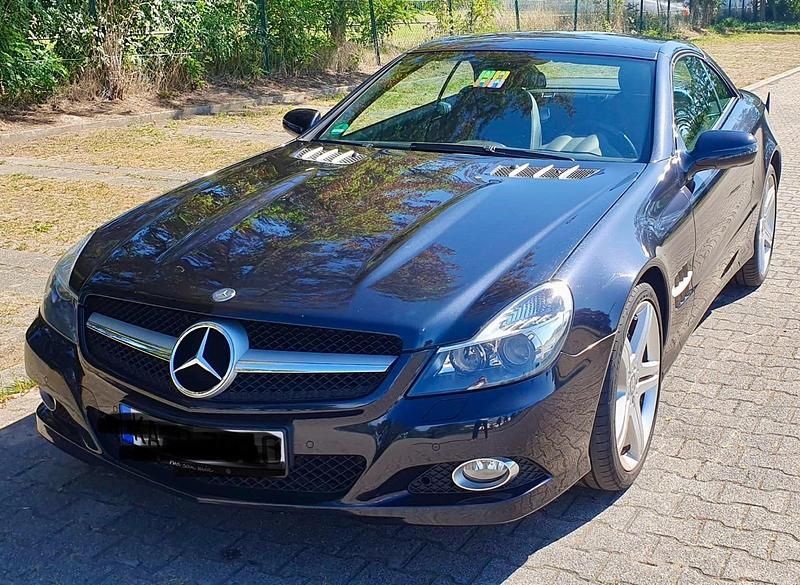 Gebraucht Mercedes SL280 231 PS (169 kW) 2009 Blau Cabrio