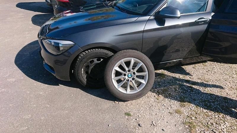 Second-hand BMW 116 143 CP (105 kW) 2015 Gri Hatchback
