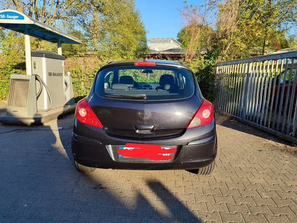 Gebraucht Opel Corsa 60 PS (44 kW) 2007 Schwarz Kleinwagen