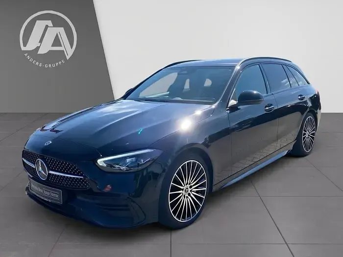Gebraucht Mercedes C300 AMG 265 PS (194 kW) 2023 Schwarz unilack schwarz Limousine