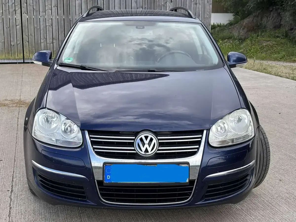 Gebraucht VW Golf VI Comfortline 122 PS (89 kW) 2008 Blau Kleinwagen