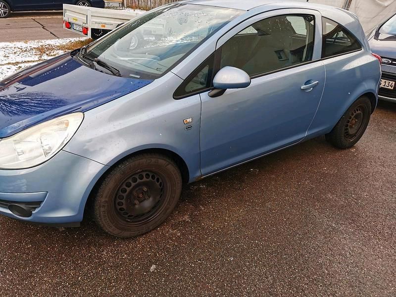 Blau Gebraucht 2009 Opel Corsa Kleinwagen | 650 € (Superpreis) - Bild 1/4