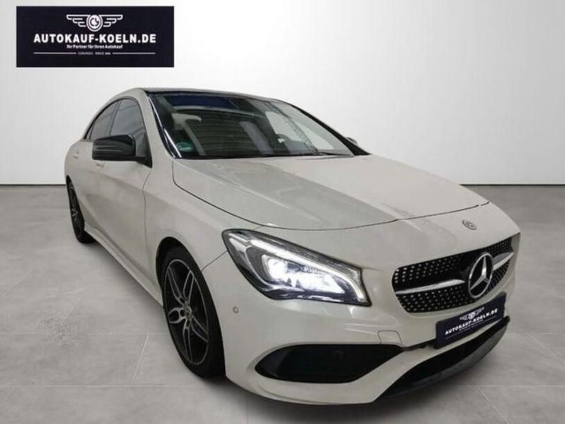 Gebraucht Mercedes CLA180 AMG line 122 PS (89 kW) 2017 Weiß Limousine