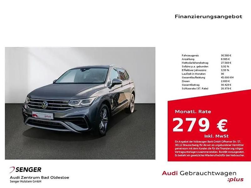 Grau Gebraucht 2022 VW Tiguan Allspace Elegance SUV | 36.580 € (Fairer Preis) - Bild 1/1