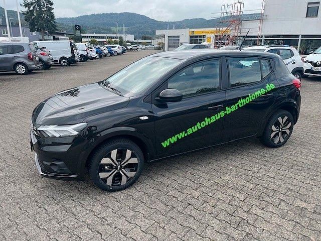 Schwarz Gebraucht 2025 Dacia Sandero Expression Kleinwagen | 17.350 € (Fairer Preis) - Bild 1/4