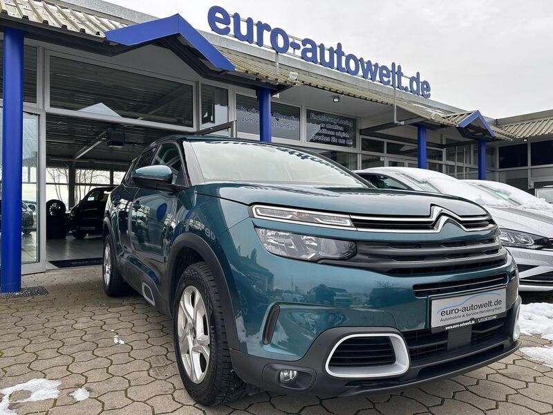 Lackierung emerald crystal/typ Gebraucht 2019 Citroën C5 Aircross Live SUV | 13.990 € (Fairer Preis) - Bild 1/4