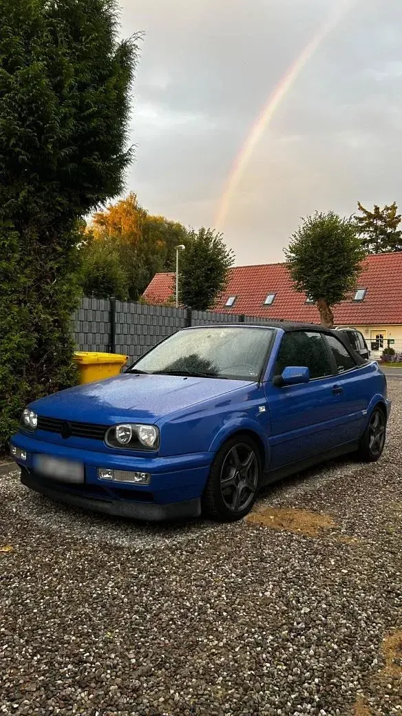 Gebraucht VW Golf Cabriolet 90 PS (66 kW) 1995 Blau Cabrio