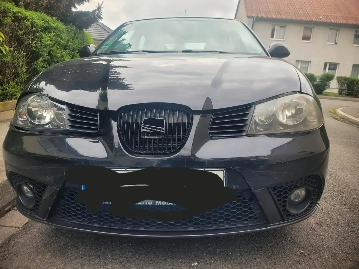 Gebraucht Seat Ibiza 86 PS (63 kW) 2007 Schwarz Kleinwagen