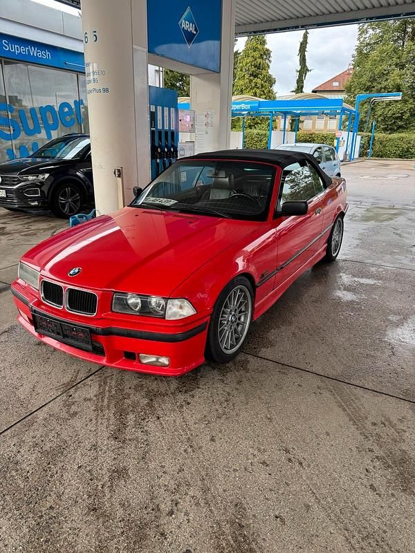 Rot Gebraucht 1996 BMW 328 Cabriolet Cabrio | 8.000 € (Superpreis) - Bild 1/4