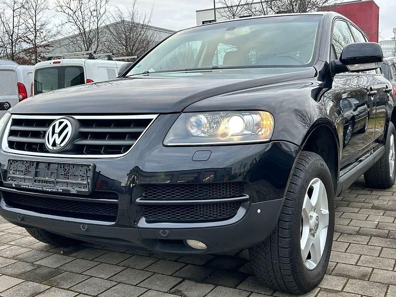 Schwarz Gebraucht 2005 VW Touareg SUV | 5.450 € (Fairer Preis) - Bild 1/4