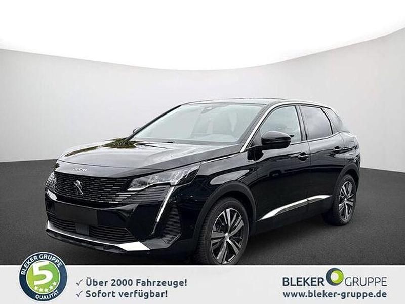 Lackierung schwarz perla nera/metallic klarlack Gebraucht 2022 Peugeot 3008 Allure Limousine | 23.490 € (Guter Preis) - Bild 1/4
