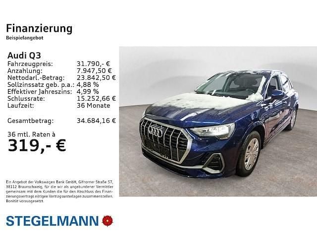Gebraucht Audi Q3 S-Line 150 PS (110 kW) 2023 Blau SUV