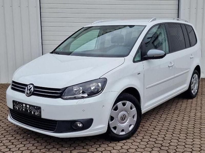 Weiß Gebraucht 2014 VW Touran Cup Van / Kleinbus | 4.499 € (Superpreis) - Bild 1/4