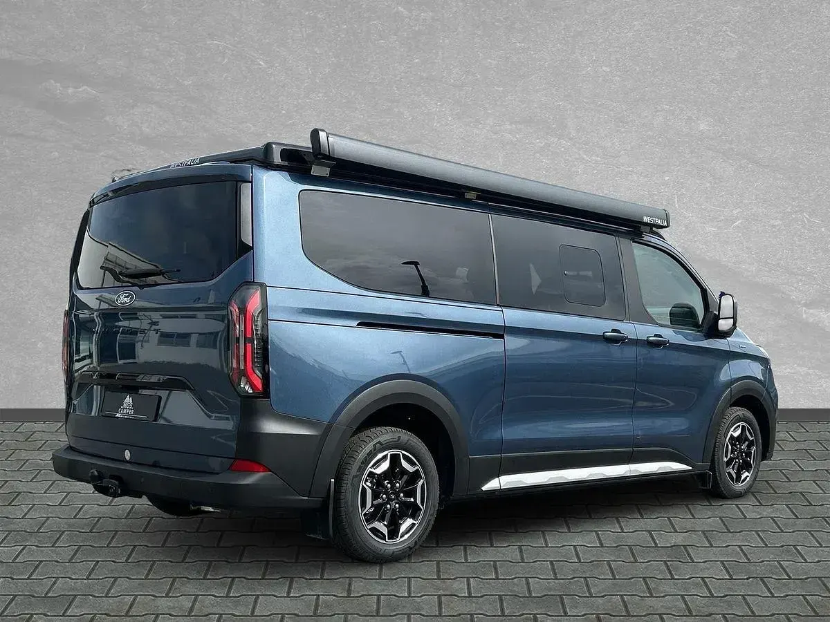 Neu Ford Tourneo Custom Active 170 PS (125 kW) 2026 Chrome blue metallic Van
