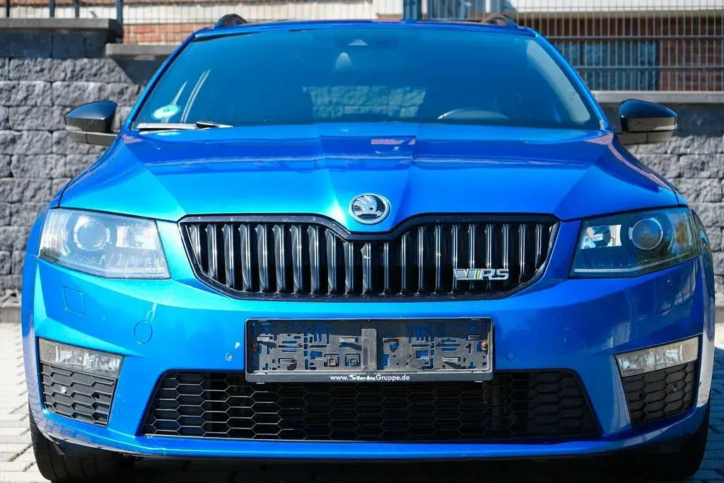 Gebraucht Skoda Octavia RS 184 PS (135 kW) 2015 Blau Kombi