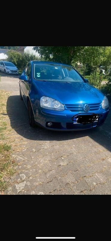 Blau Gebraucht 2007 VW Golf V Kleinwagen | 550 € (Superpreis) - Bild 1/3