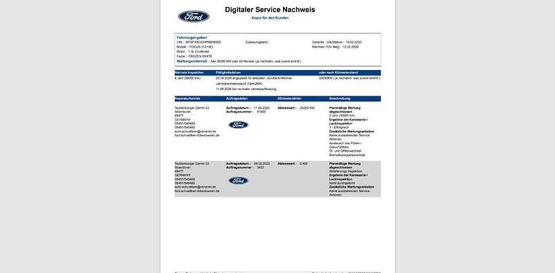 Gebraucht Ford Focus Active 155 PS (114 kW) 2023 Frostweiß Kombi