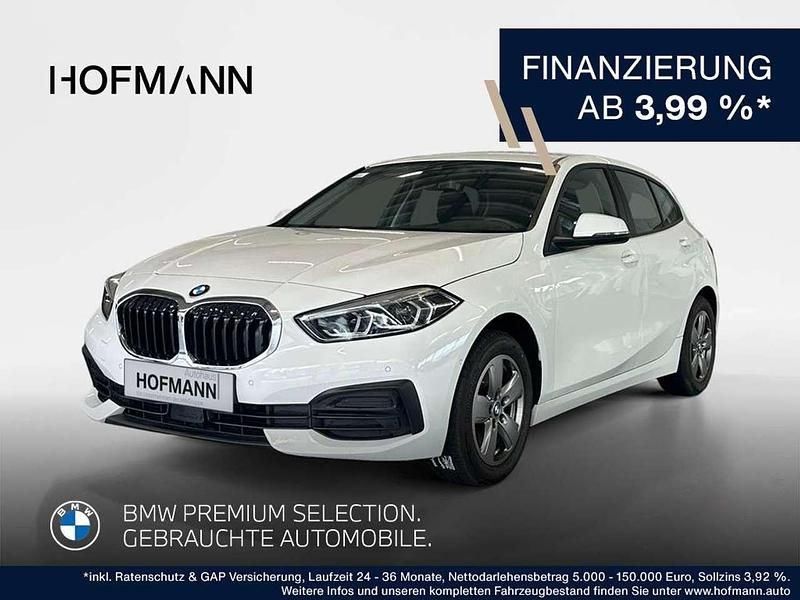 Alpinweiß uni Gebraucht 2022 BMW 118 Advantage Kleinwagen | 19.646 € (Guter Preis) - Bild 1/2
