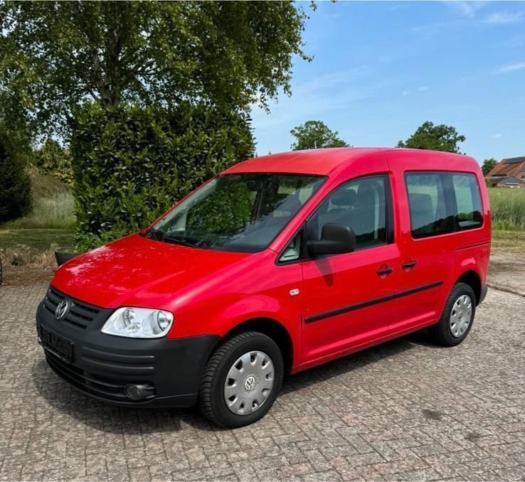 Rot Gebraucht 2006 VW Caddy Life Van / Kleinbus | 4.199 € (Fairer Preis) - Bild 1/4