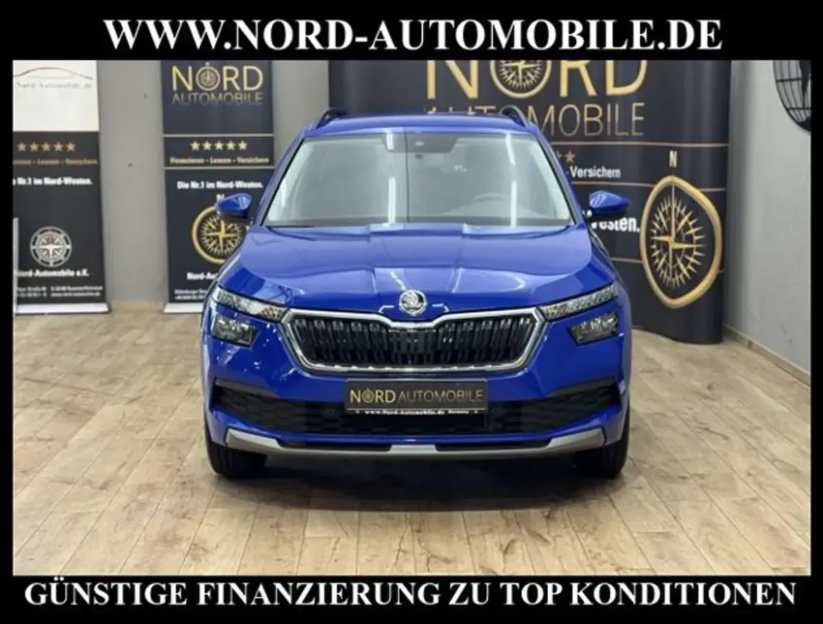 Gebraucht Skoda Kamiq Ambition 90 PS (66 kW) 2021 Blau SUV
