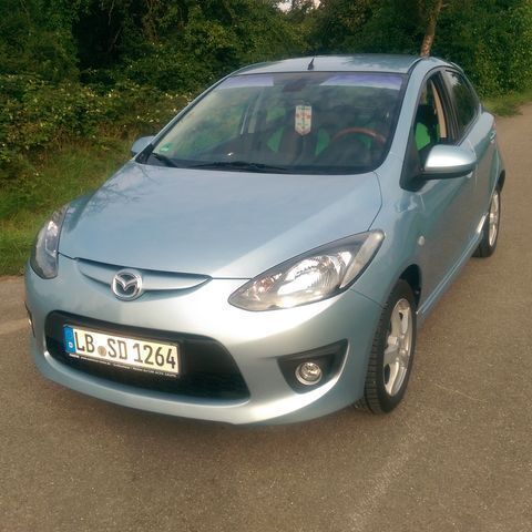 Gebraucht Mazda 2 103 PS (75 kW) 2008 Blau metallic Limousine