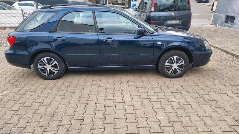 Gebraucht Subaru Impreza 96 PS (70 kW) 2005 Blau Kombi