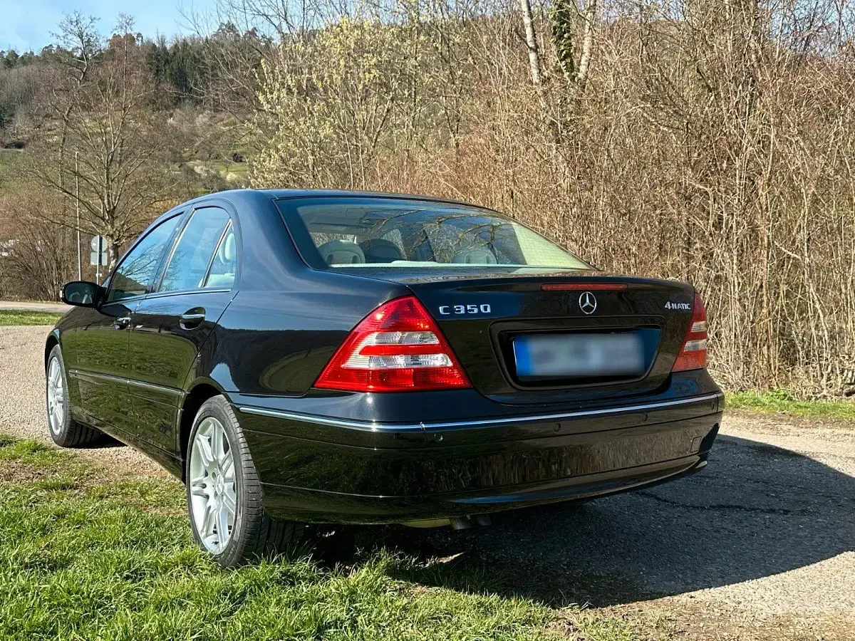 Gebraucht Mercedes C350 Elegance 272 PS (200 kW) 2007 Schwarz Limousine