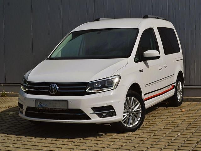 Gebraucht VW Caddy Highline 150 PS (110 kW) 2019 Candyweiß Van / Kleinbus