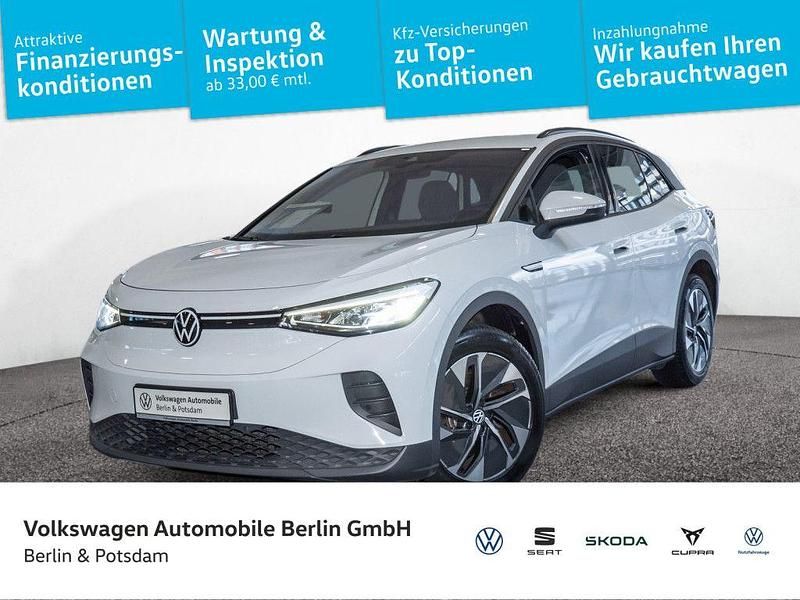 Gletscherweiß metallic Gebraucht 2021 VW ID.4 Pure SUV | 19.933 € (Fairer Preis) - Bild 1/4