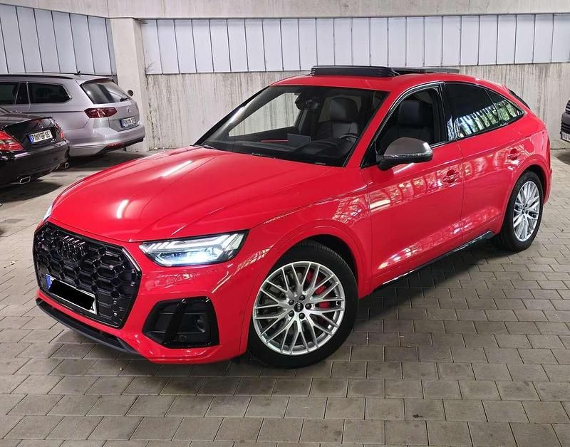 Rot Gebraucht 2021 Audi SQ5 Ambiente SUV | 48.900 € (Guter Preis) - Bild 1/4