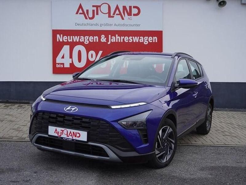 Gebraucht Hyundai Bayon 101 PS (74 kW) 2024 Blau SUV