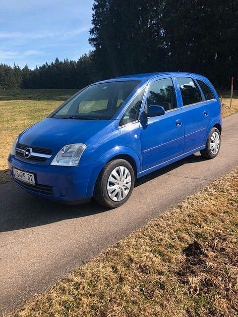 Gebraucht Opel Meriva Edition 101 PS (74 kW) 2005 Blau Van / Kleinbus