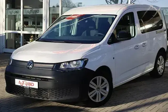 Gebraucht VW Caddy 122 PS (89 kW) 2021 Weiß Van / Kleinbus